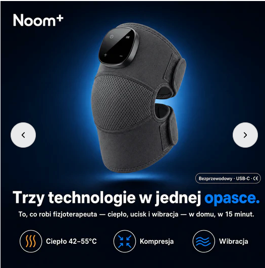 Masażer kolana 3w1 - HiFlexy KneeFlow™