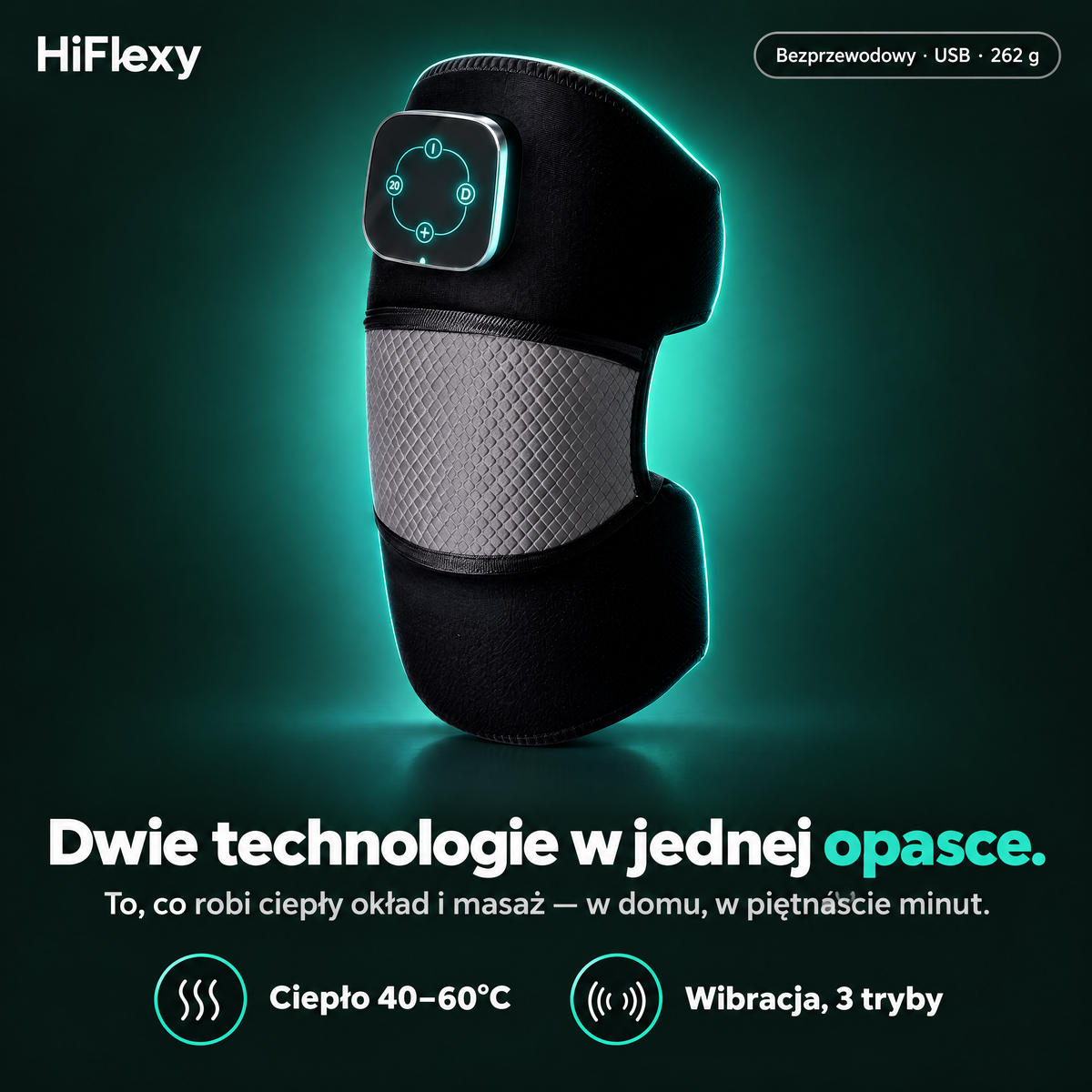Budowa masażera kolana
