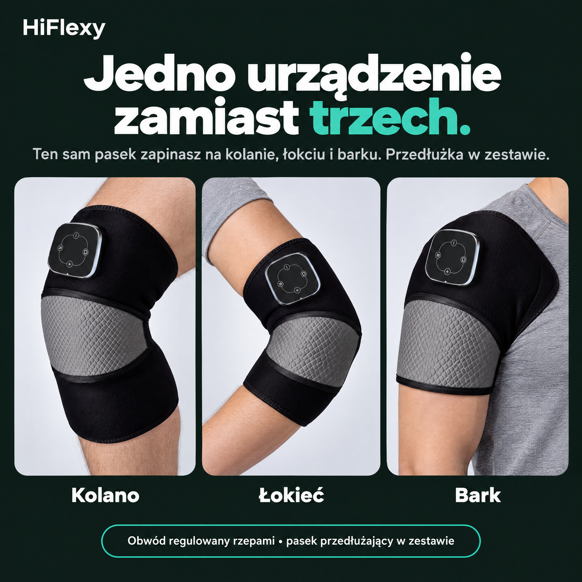Kolano, łokieć i bark — jedno urządzenie