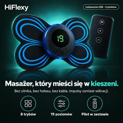 Masażer, który mieści się w kieszeni