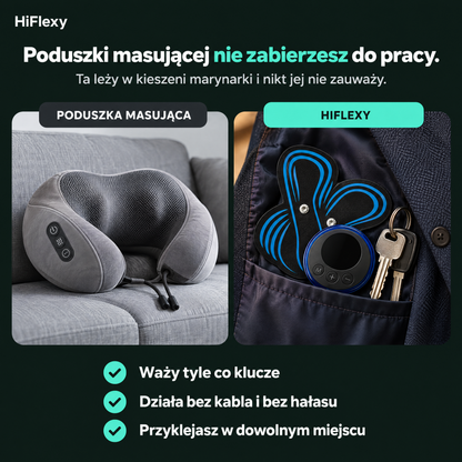 Poduszki masującej nie zabierzesz do pracy
