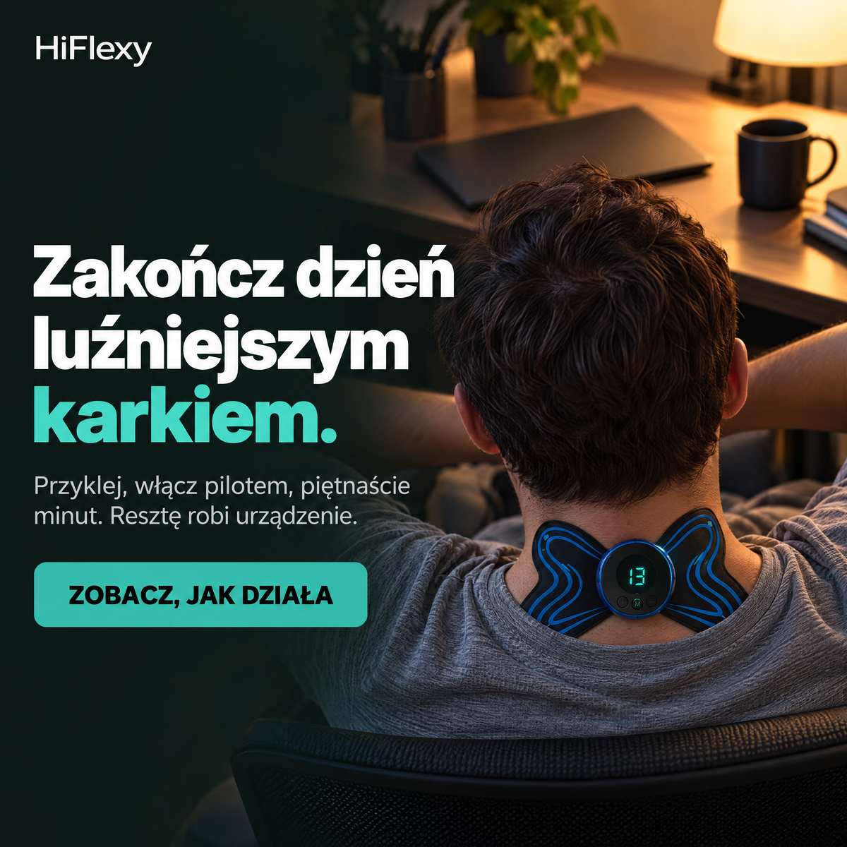 Zakończ dzień luźniejszym karkiem