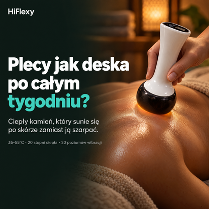 Gua sha elektryczne HiFlexy na plecach