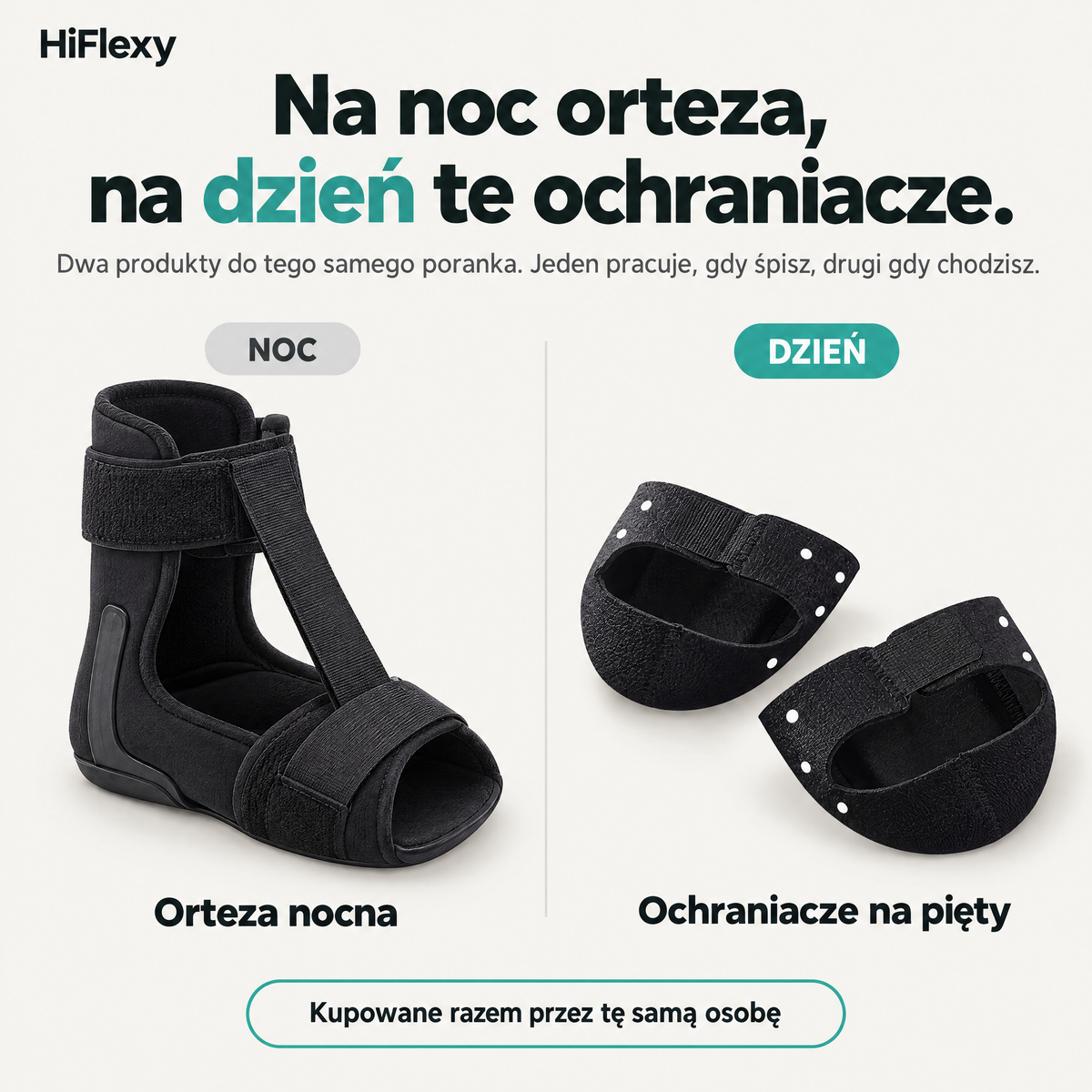 Na noc orteza, na dzień ochraniacze