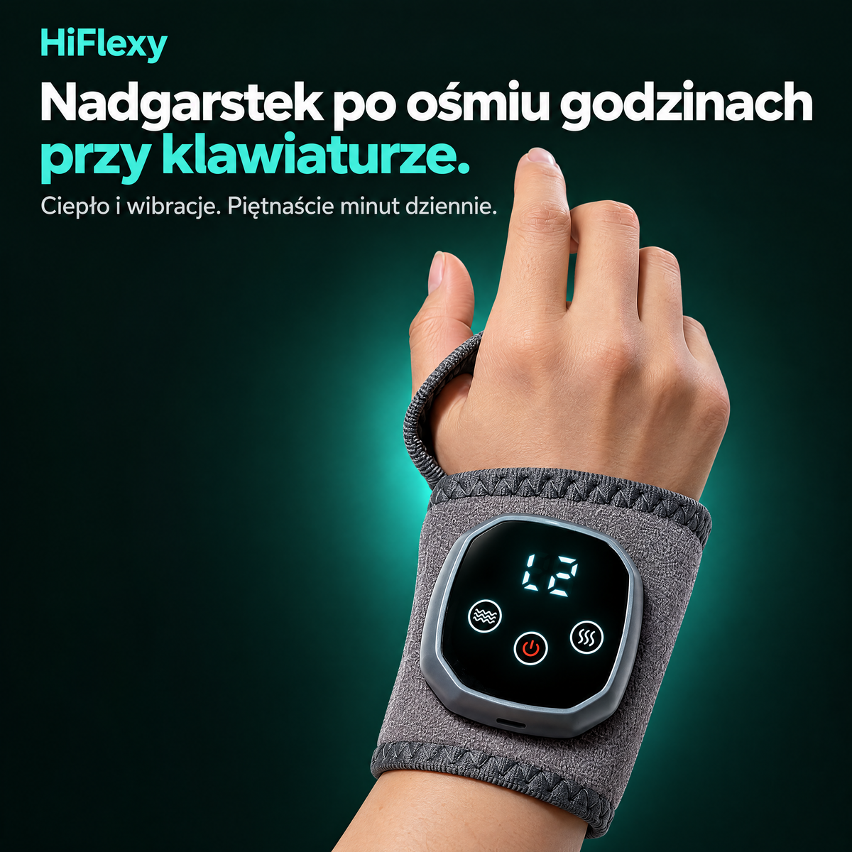 Masażer nadgarstka HiFlexy po pracy