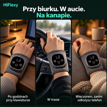 Przy biurku, w aucie i na kanapie