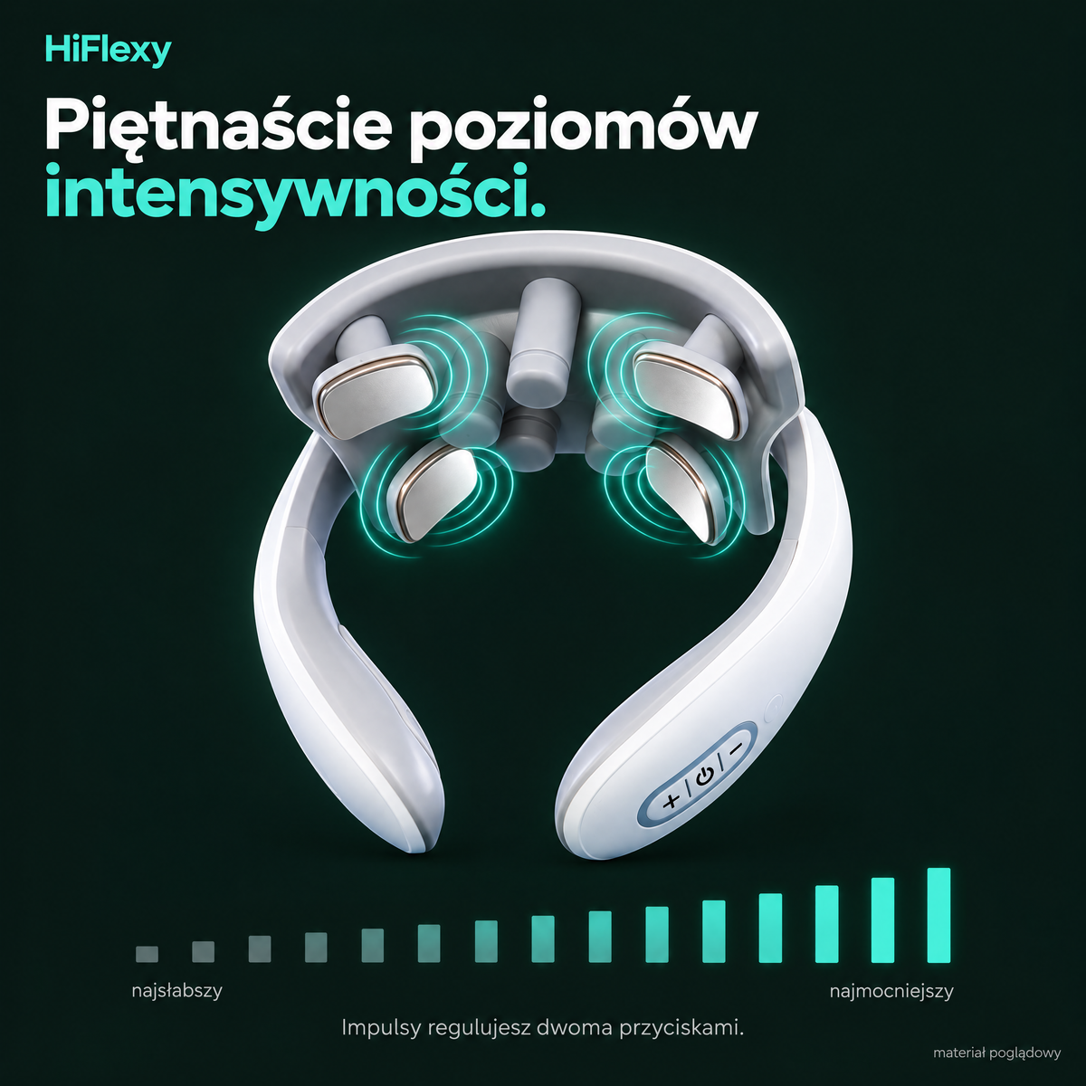 Piętnaście poziomów intensywności