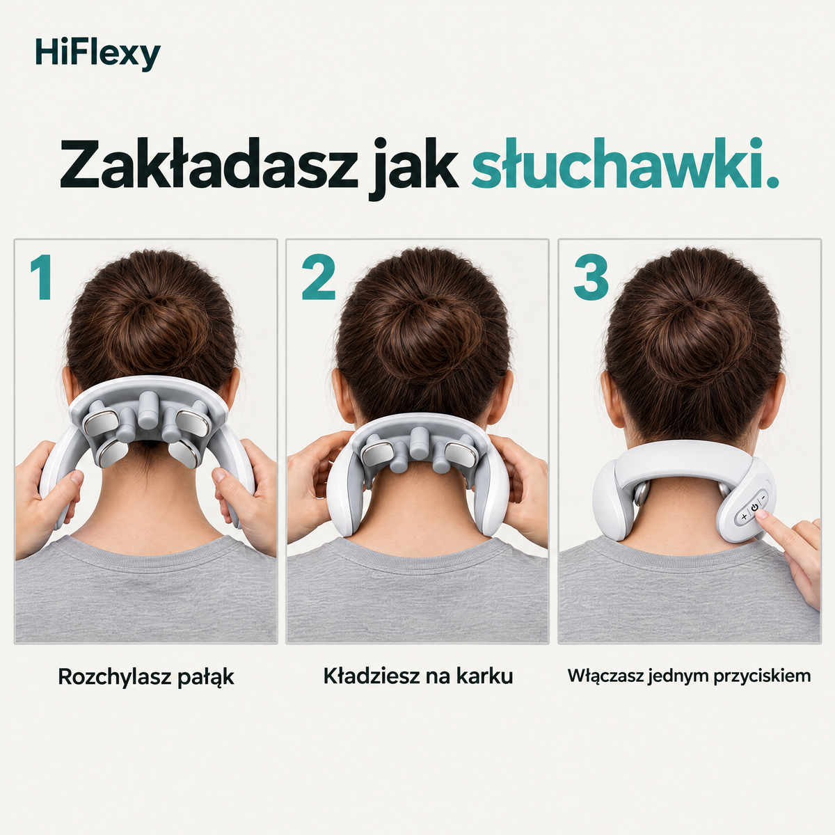 Zakładasz jak słuchawki