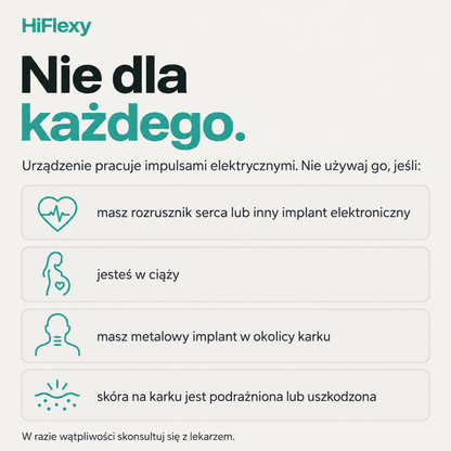 Przeciwwskazania — nie dla każdego