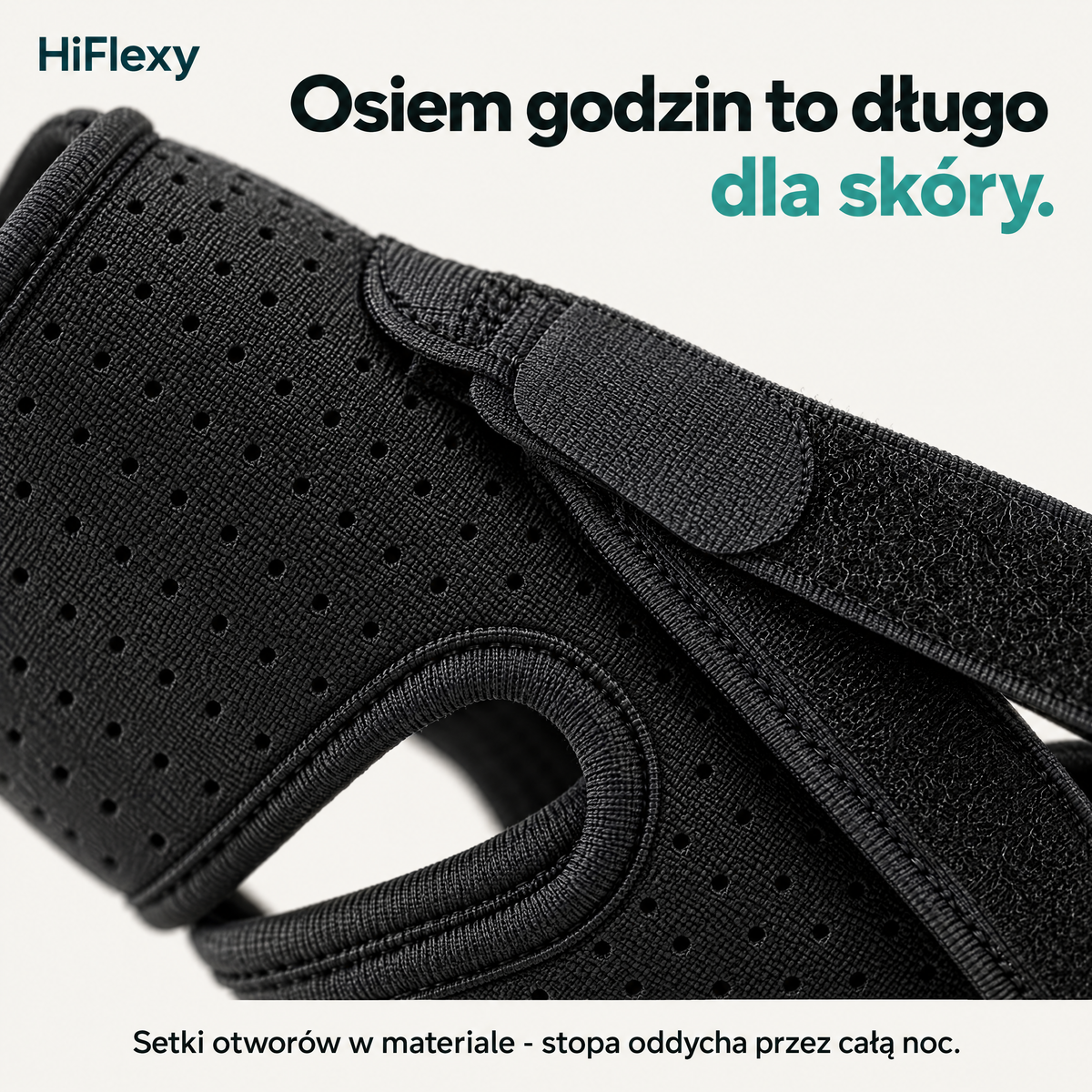 Perforowany neopren — stopa oddycha