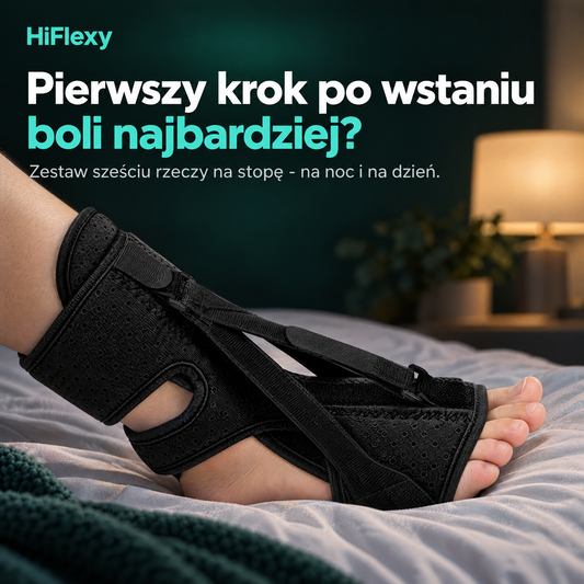 Zestaw na stopę HiFlexy — orteza nocna