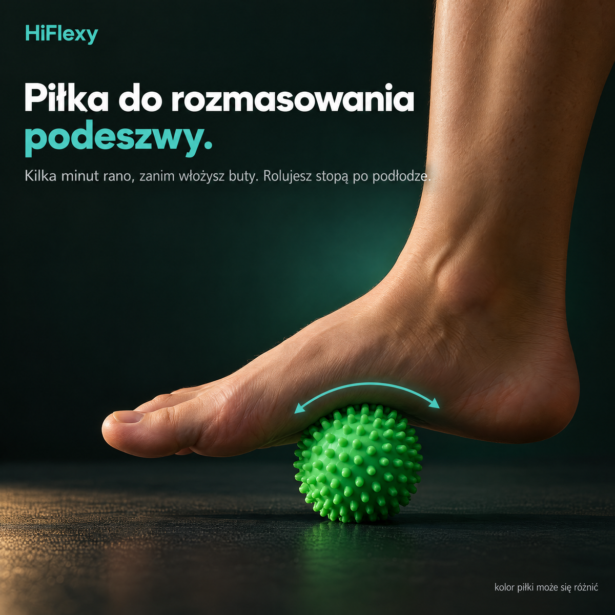 Piłka do rozmasowania podeszwy